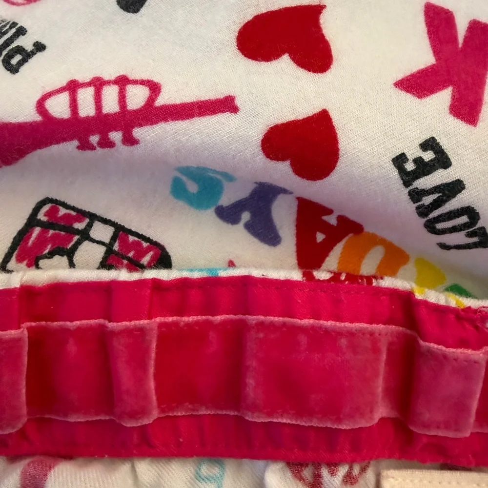 VICTORIA’S SECRET PINK Holiday Winter PJ’s / LOUNGE pants size medium CHEER - Picture 6 of 11